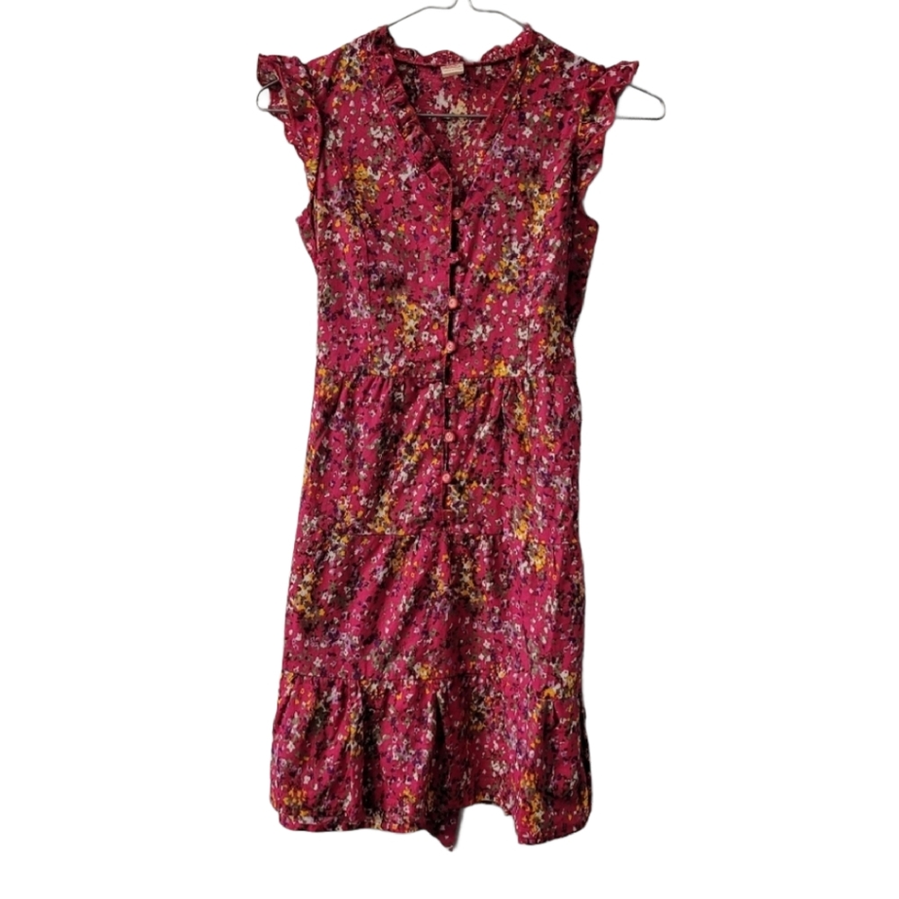 Chillipop Girls Pretty Floral Dress Size 14/16